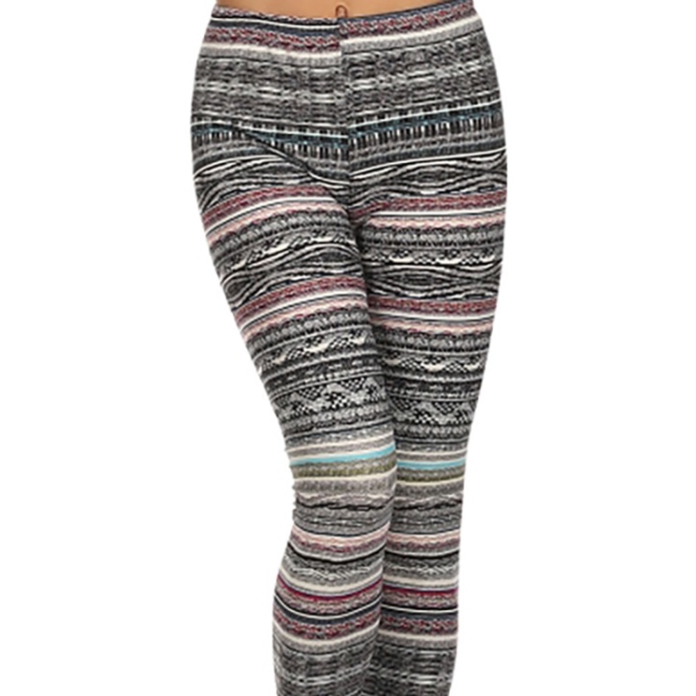 Fun printed pattern fashion leggings style 737 - Picture 1 of 4
